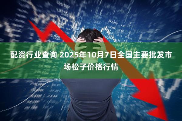 配资行业查询 2025年10月7日全国主要批发市场松子价格行情